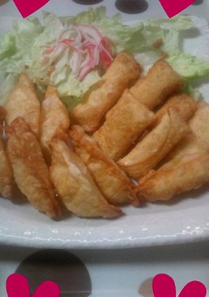 餃子の皮でおつまみ ポテトチーズ揚げ-レシピのメイン写真