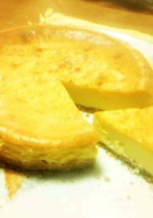 簡単*濃厚*ベイクドチーズケーキ*-レシピのメイン写真
