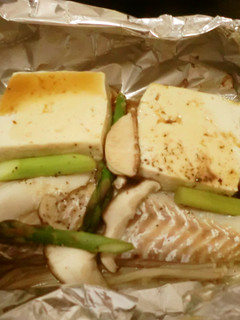 タラと豆腐のホイル焼き-レシピのメイン写真