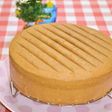 クリスマスケーキにふわふわスポンジケーキ