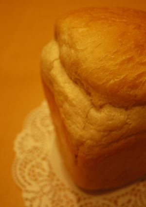 ＨＢ塩麹でホシノ天然酵母シンプル食パン-レシピのメイン写真