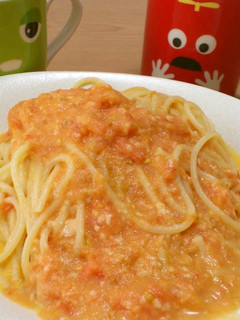 トマトとチーズのささっとパスタ-レシピのメイン写真