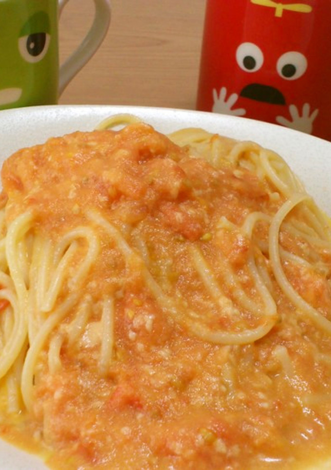 トマトとチーズのささっとパスタ-レシピのメイン写真