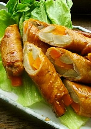 焼肉のタレで豚ごぼうの肉巻き照り焼き♪-レシピのメイン写真