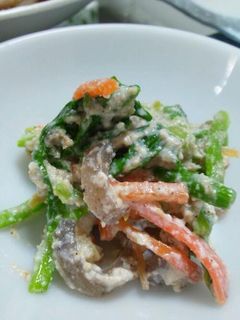 ほうれん草の白和え-レシピのメイン写真