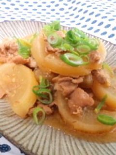 豚肉と大根のピリ辛味噌煮-レシピのメイン写真