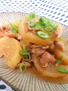 豚肉と大根のピリ辛味噌煮-レシピのメイン写真