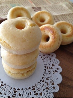 HM*しっとりリッチな焼きドーナツ-レシピのメイン写真