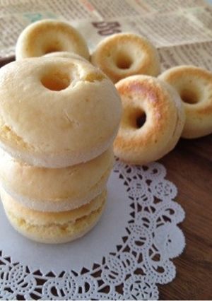 HM＊しっとりリッチな焼きドーナツ-レシピのメイン写真