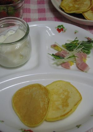 ふわふわパンケーキ♪-レシピのメイン写真