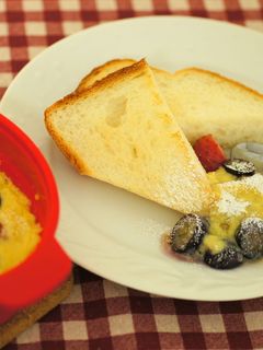 カスタードフルーツグラタン-レシピのメイン写真