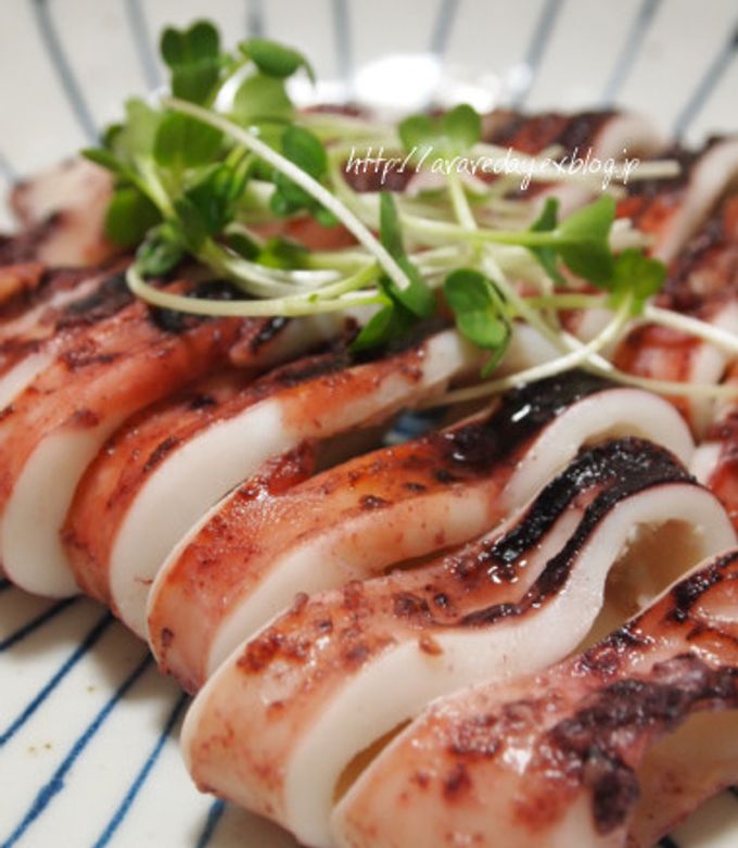 塩麹でイカ焼き-レシピのメイン写真