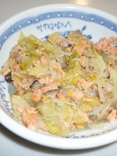 フライパン一つで、鮭のちゃんちゃん焼き-レシピのメイン写真