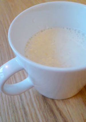 こうじホットミルク　（麹を入れた牛乳）-レシピのメイン写真