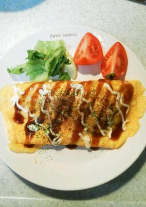 ペロリと食べちゃうオムキャベ-レシピのメイン写真