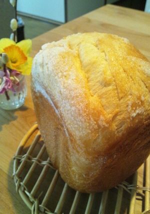 マーガリンでブリオッシュ食パン(HB)-レシピのメイン写真