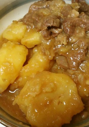 こく旨っ♪牛すじ＆じゃがの煮込み＊圧力鍋-レシピのメイン写真