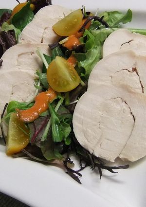 塩麹deレモン風味の鶏ハム-レシピのメイン写真