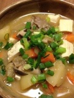 ワイン豚汁-レシピのメイン写真