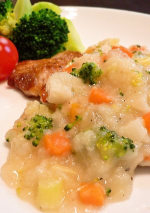 豚肉ソテー~ふわとろ長いもソースで~-レシピのメイン写真