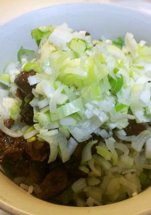 ピリッと甘辛の純レバ丼-レシピのメイン写真