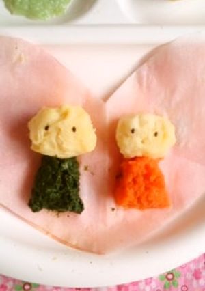 離乳食de初めての雛祭り/七夕☆-レシピのメイン写真