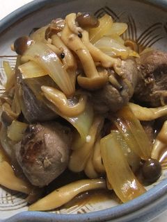 牛肉トマト巻き☆すき焼き風炒め-レシピのメイン写真