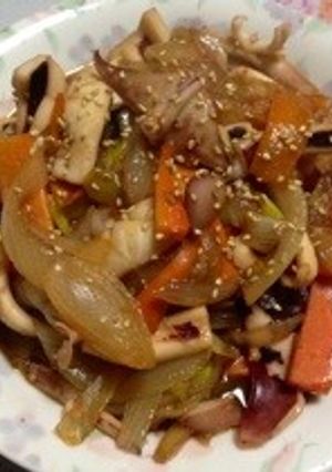 かんたん＊いか野菜炒め＊-レシピのメイン写真