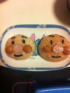 簡単!アンパンマンおにぎり キャラ弁-レシピのメイン写真