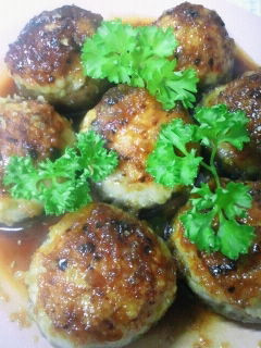 家飯 椎茸の肉詰め(照り焼き編)-レシピのメイン写真