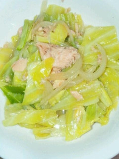さけとキャベツの蒸し物-レシピのメイン写真