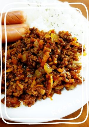 簡単！ドライカレー♡-レシピのメイン写真
