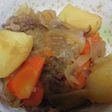 切って煮込むだけ!簡単肉じゃが