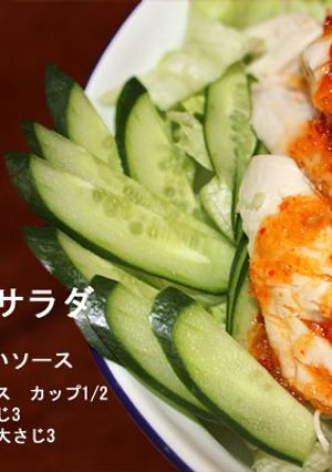 蒸し鶏のさっぱりサラダ-レシピのメイン写真
