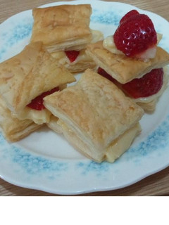 ★苺のミルフィーユ☆-レシピのメイン写真
