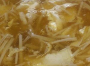超簡単！！えのきと玉子のあんかけスープ-レシピのメイン写真