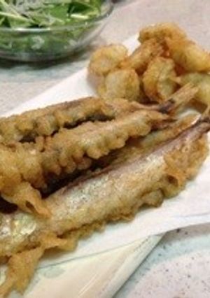 ☆超簡単で美味し過ぎ‼ししゃもの天ぷら☆-レシピのメイン写真
