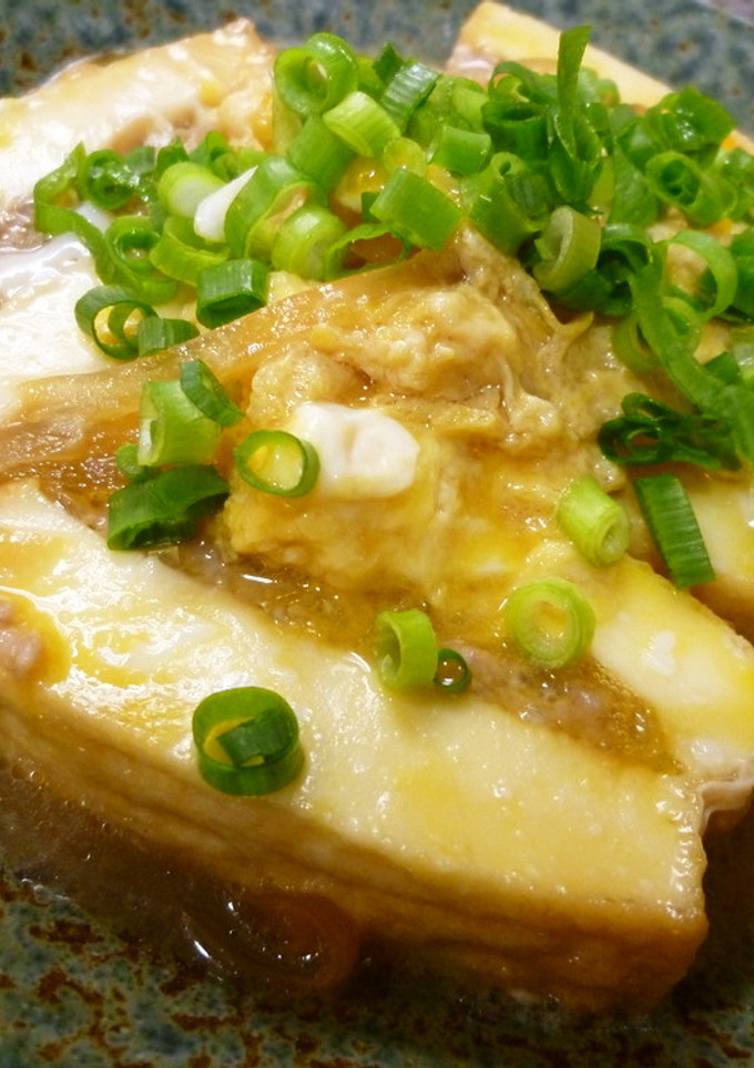 箱根　銀かつ亭田むらの豆腐かつ煮風！-レシピのメイン写真