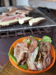 採れたてレタスでBBQ丼-レシピのメイン写真