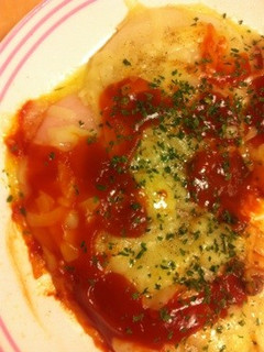 レンジでチンッ♪餅モチピザ☆-レシピのメイン写真
