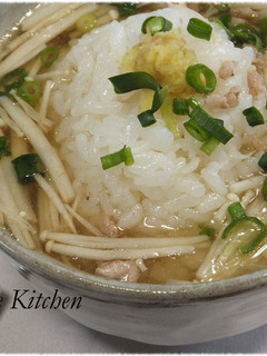 5分で出来る即席雑炊風スープかけご飯-レシピのメイン写真