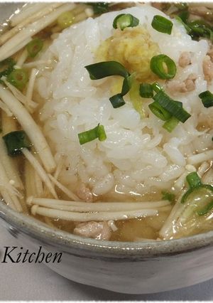 5分で出来る即席雑炊風スープかけご飯-レシピのメイン写真