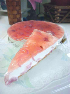 【春】桜のレアチーズケーキ-レシピのメイン写真