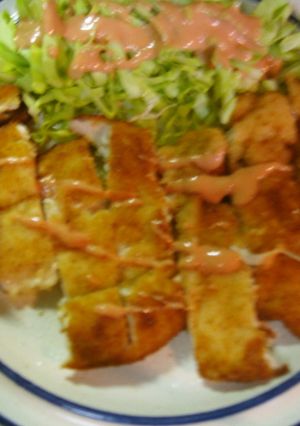 チキンカツーパルメザンチーズの衣で-レシピのメイン写真