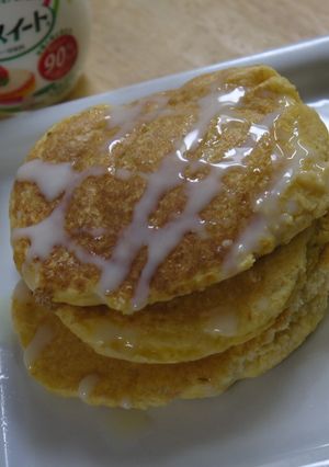 小麦粉不要！おからパンケーキ-レシピのメイン写真