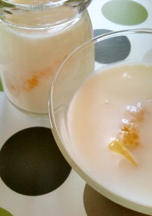 ヘルシーおやつ！みかん入り牛乳寒天-レシピのメイン写真