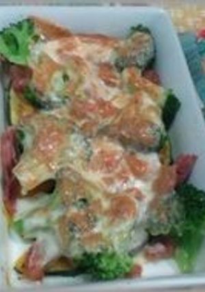 ブロッコリーとかぼちゃのチーズ焼き-レシピのメイン写真