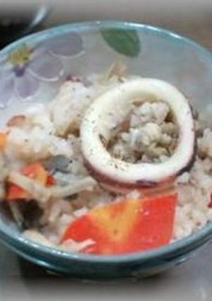 炊き込みイカ御飯-レシピのメイン写真