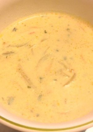 カレー風味豆乳クリームスープ-レシピのメイン写真