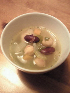 ほっこり!豆とチキンの具だくさんスープ-レシピのメイン写真